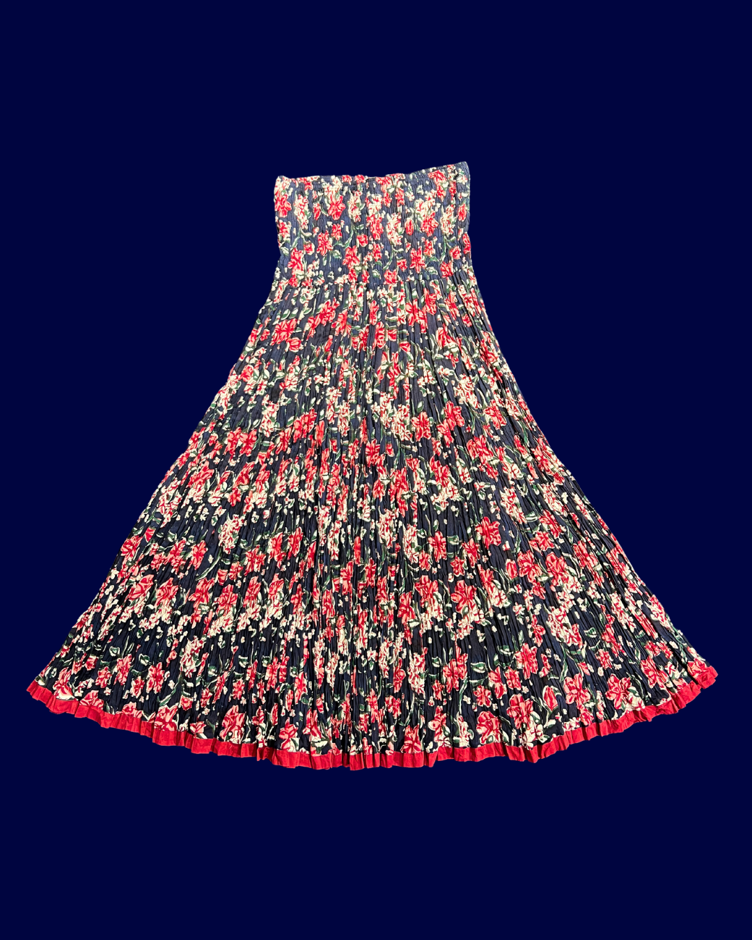 Maison Jaipur Paris - Jupe Calcutta Bleu en voile de coton