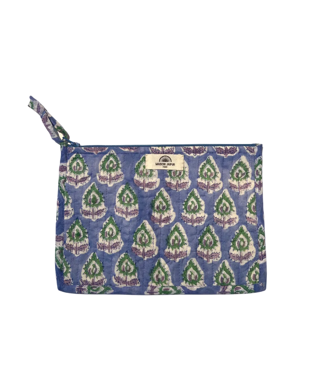 Maison Jaipur Paris - Pochette Bombay Violet en voile de coton