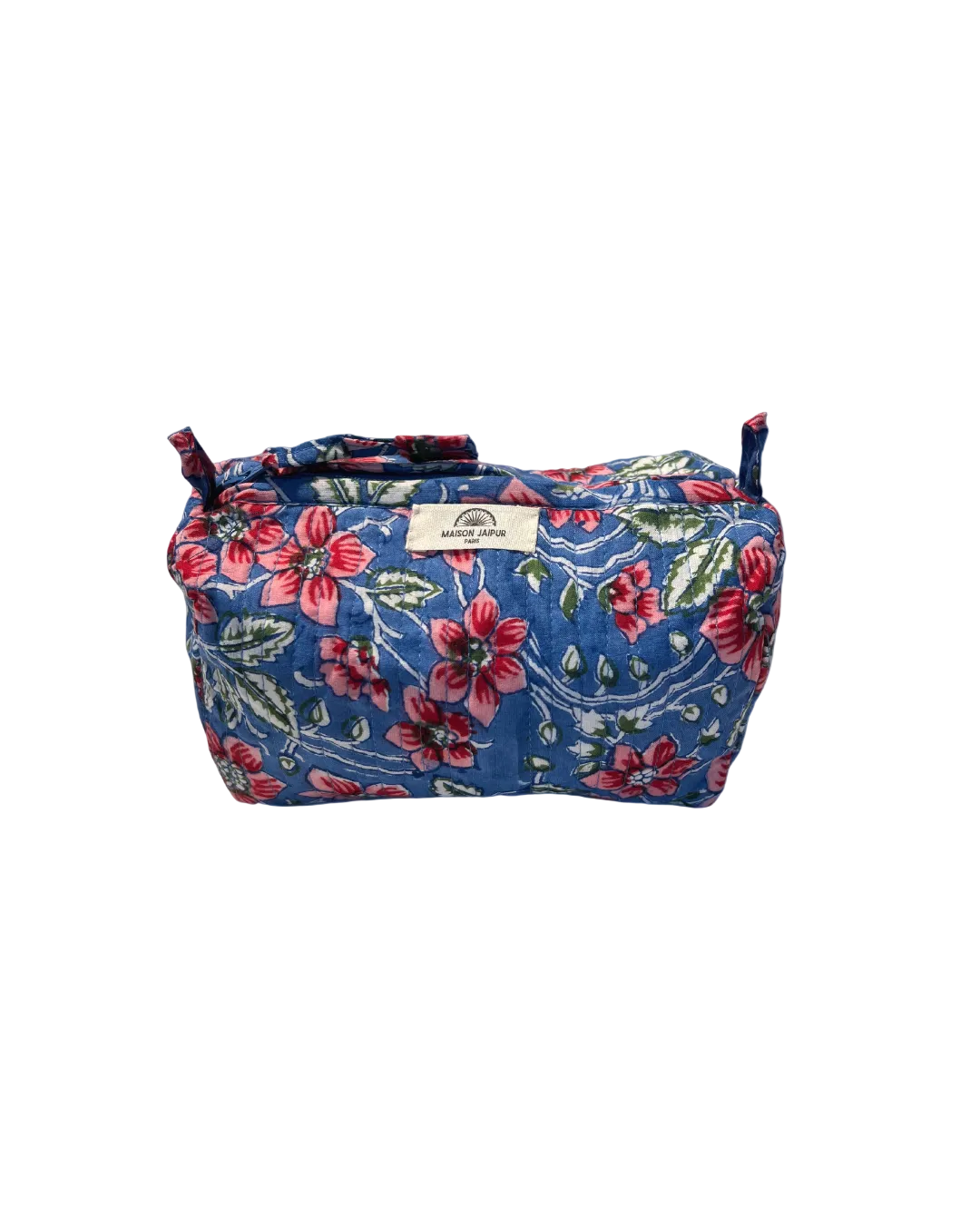 Maison Jaipur Paris - Pouch Delhi S Bleu en voile de coton