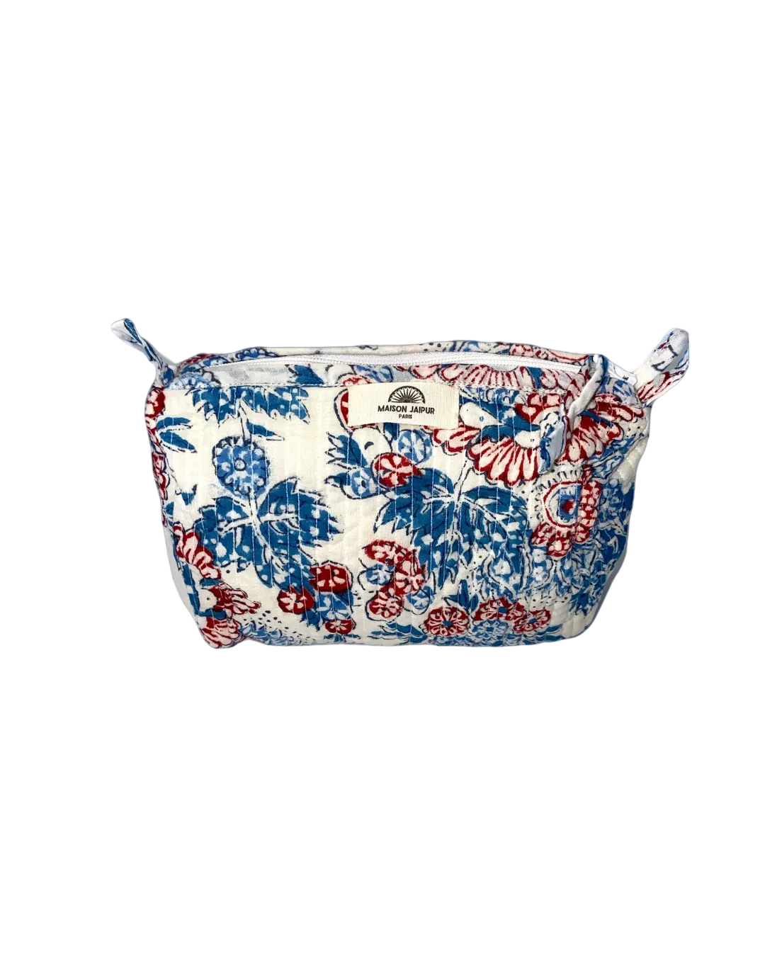 Maison Jaipur Paris - Pouch Delhi S Blanc en voile de coton