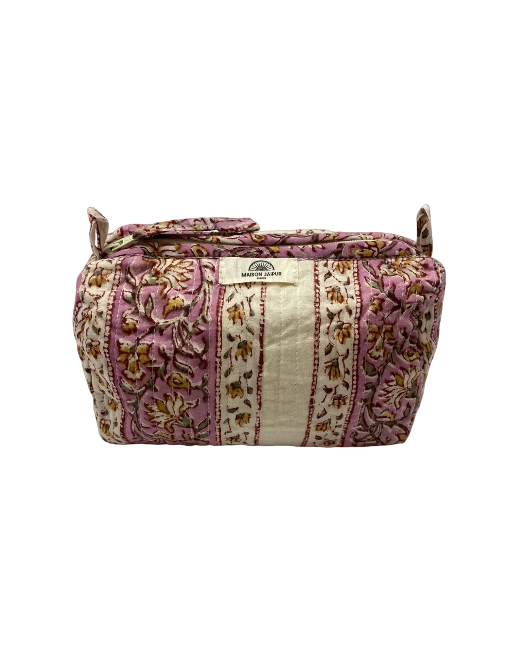 Maison Jaipur Paris - Pouch Delhi S Rose en voile de coton