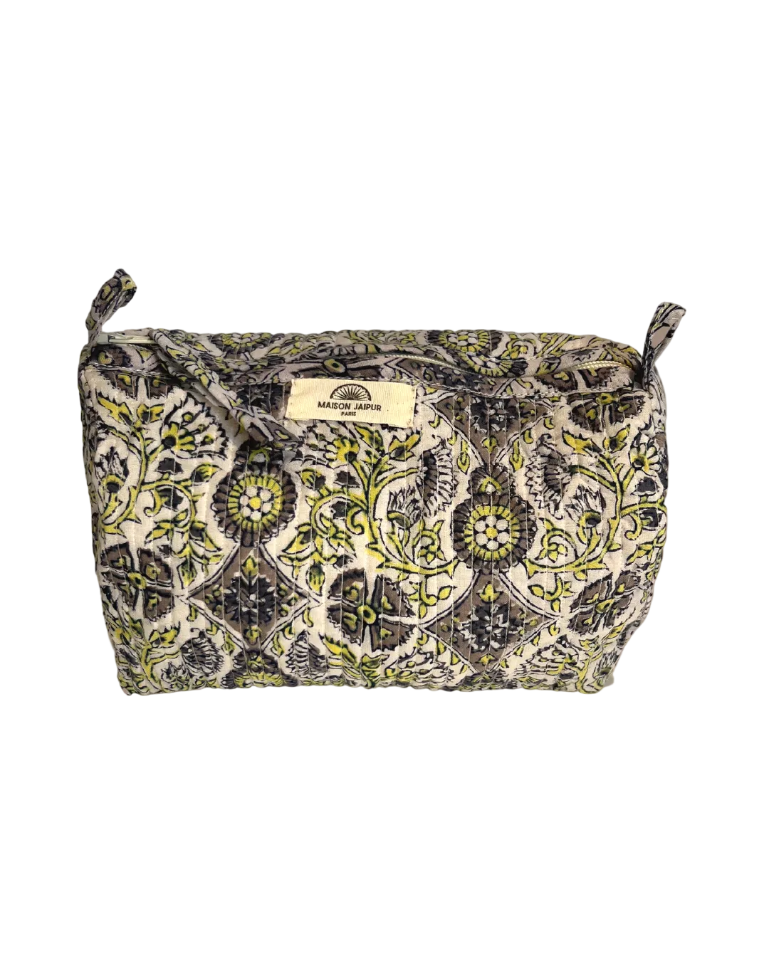 Maison Jaipur Paris - Pouch Delhi S Blanc en voile de coton