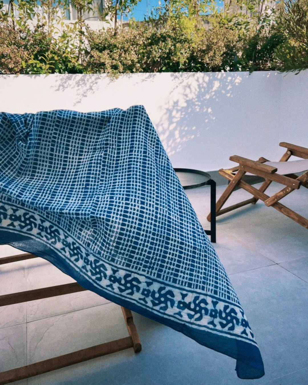 Maison Jaipur Paris - Pareo Pondichery  en voile de coton