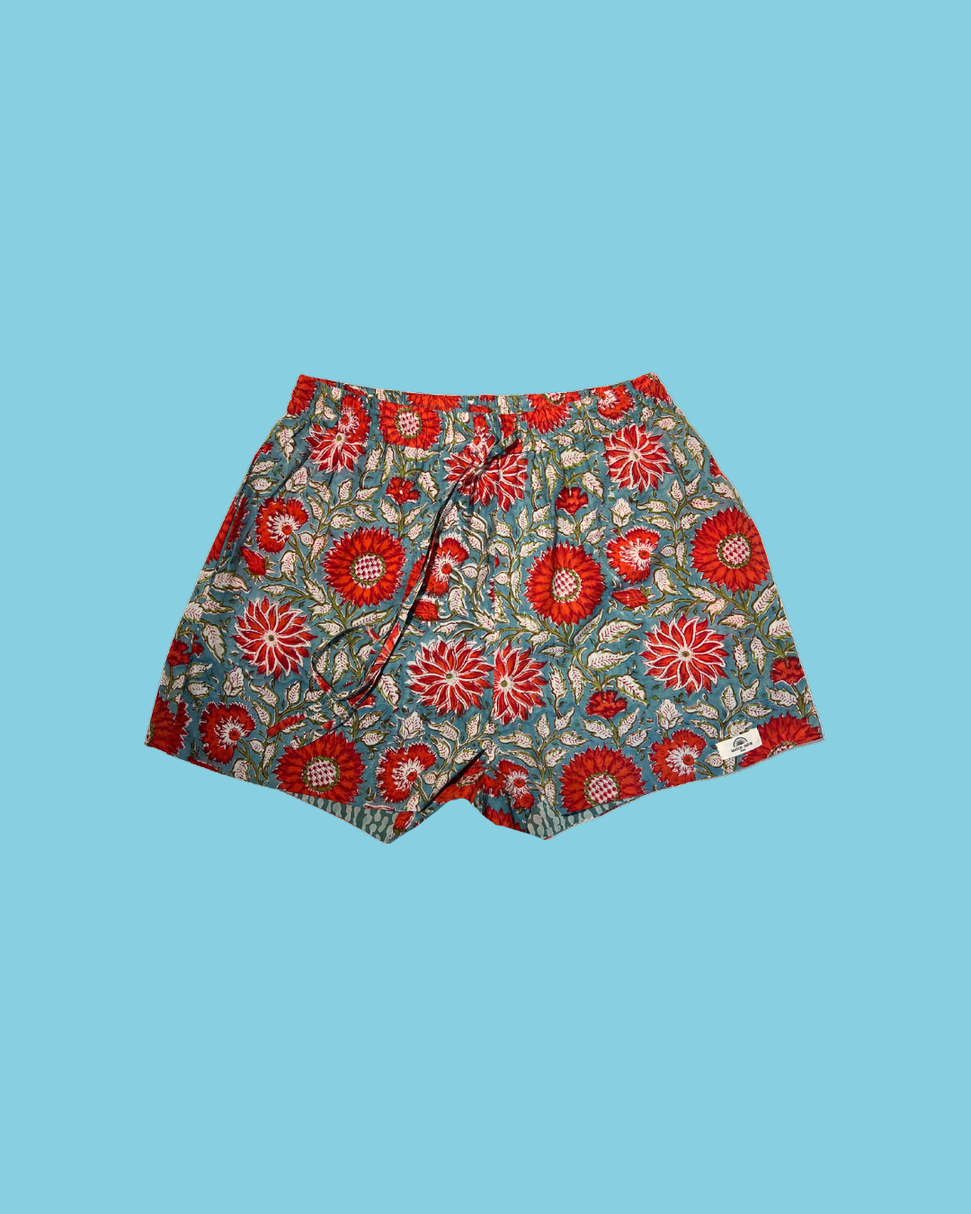  Maison Jaipur Paris - Short Jaipur Bleu en voile de coton