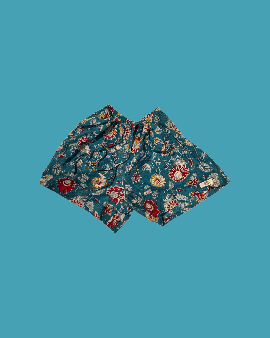 Maison Jaipur Paris - Short Goa Bleu en voile de coton