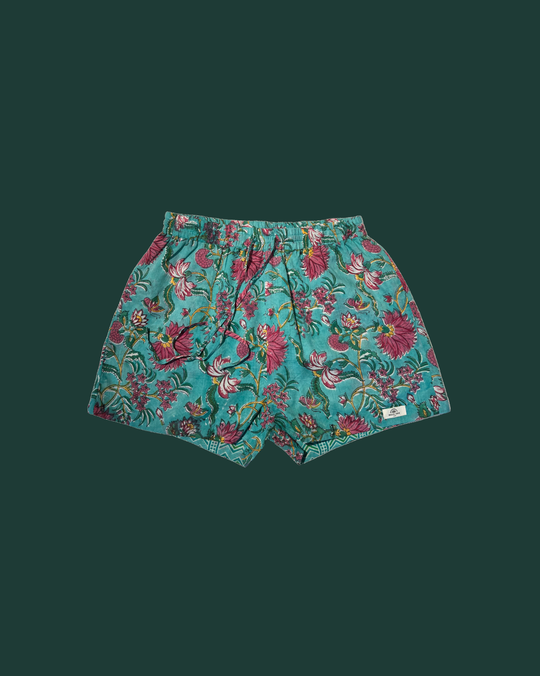  Maison Jaipur Paris - Short Jaipur Bleu en voile de coton