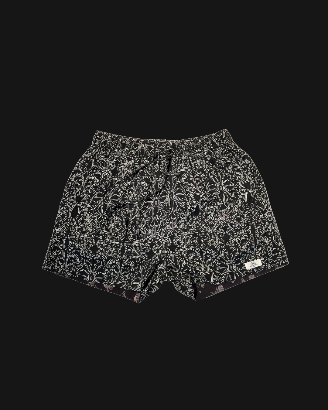  Maison Jaipur Paris - Short Jaipur Noir en voile de coton