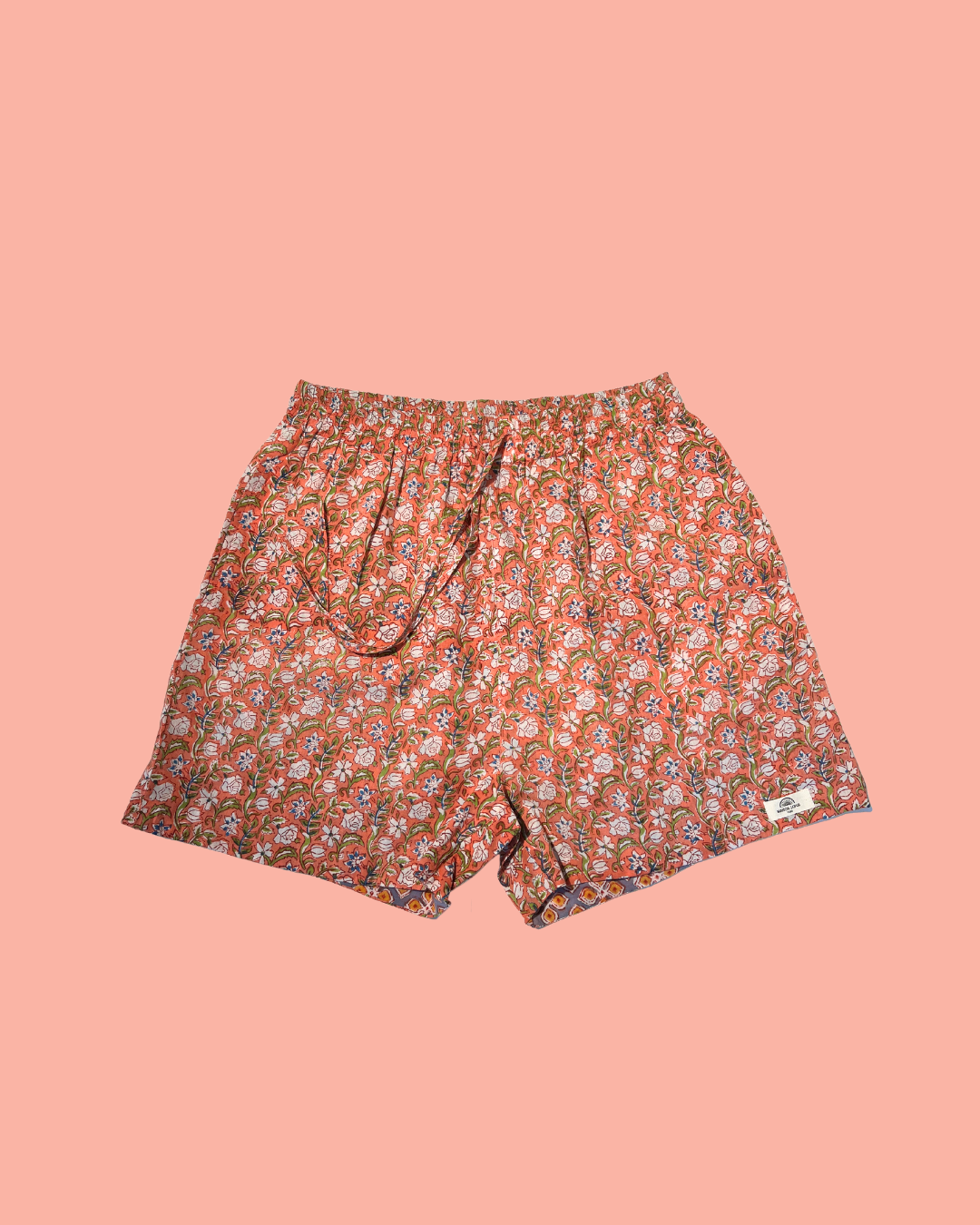  Maison Jaipur Paris - Short Jaipur Rose en voile de coton
