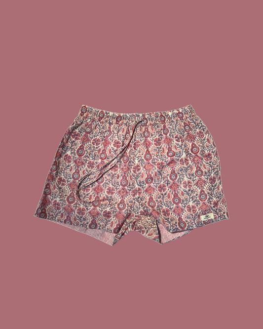  Maison Jaipur Paris - Short Jaipur Rose en voile de coton
