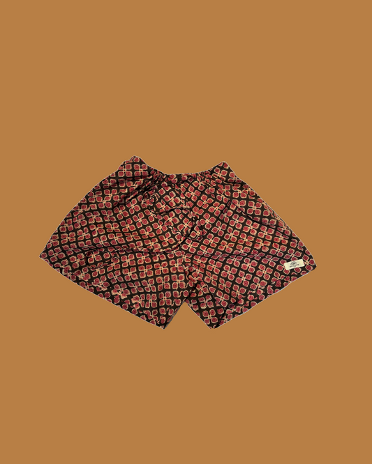 Maison Jaipur Paris - Short Goa Noir en voile de coton