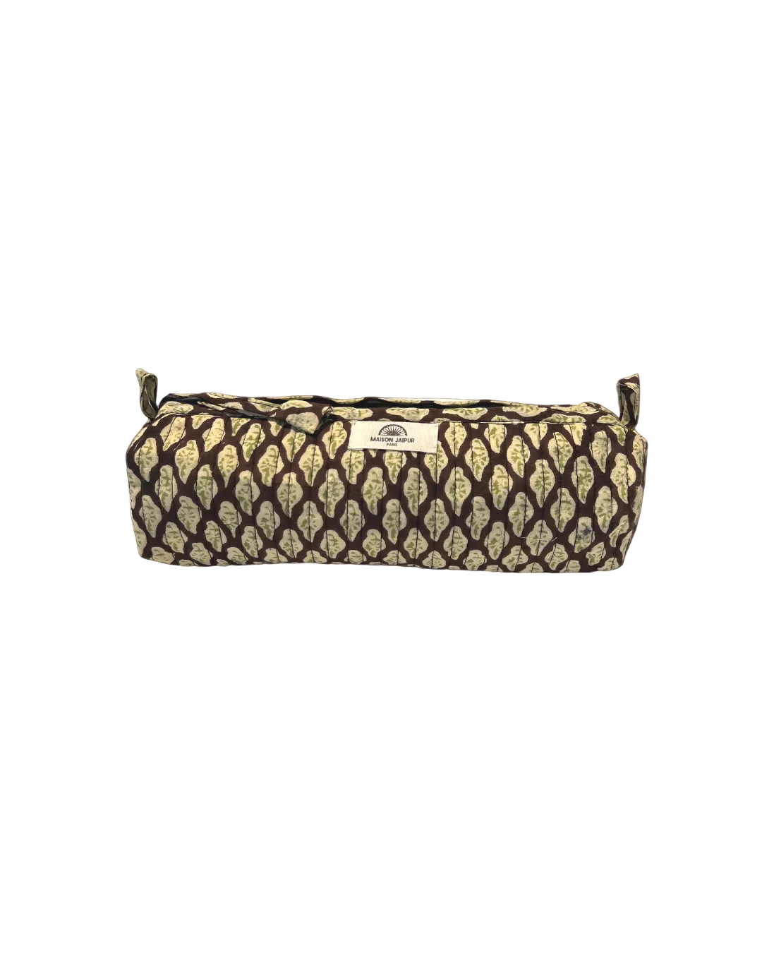 Maison Jaipur Paris - Trousse Indore Marron en voile de coton