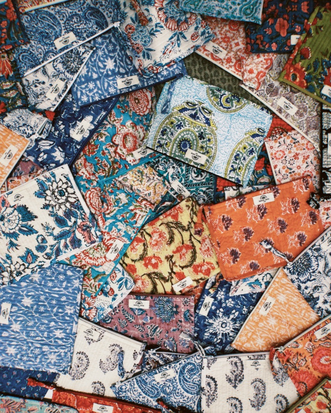 Maison Jaipur Paris - Pochette Bombay en voile de coton