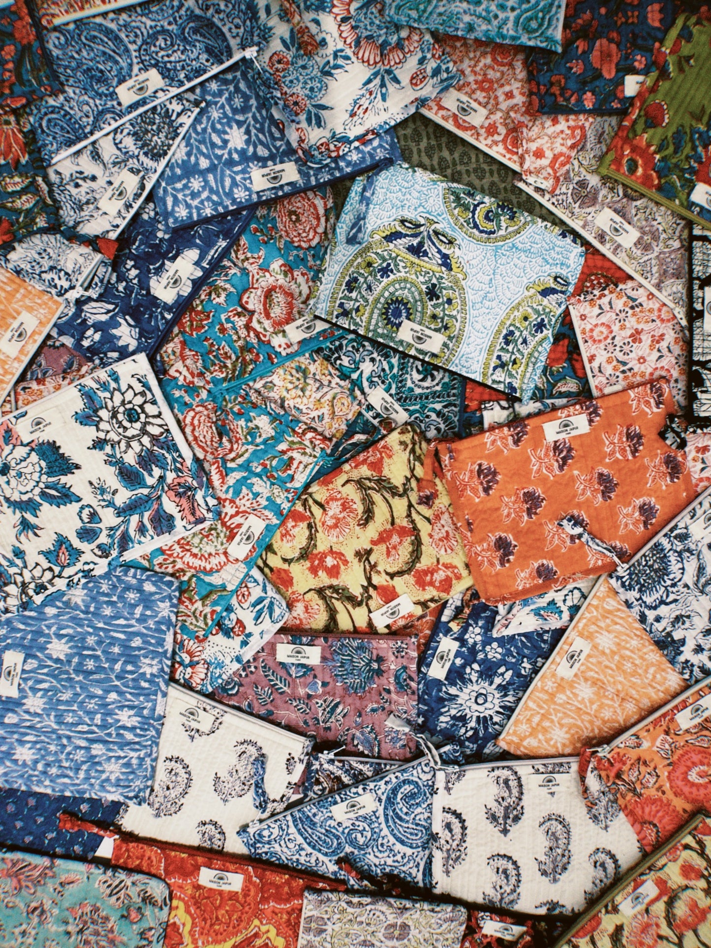 Maison Jaipur Paris - Pochette Bombay  en voile de coton